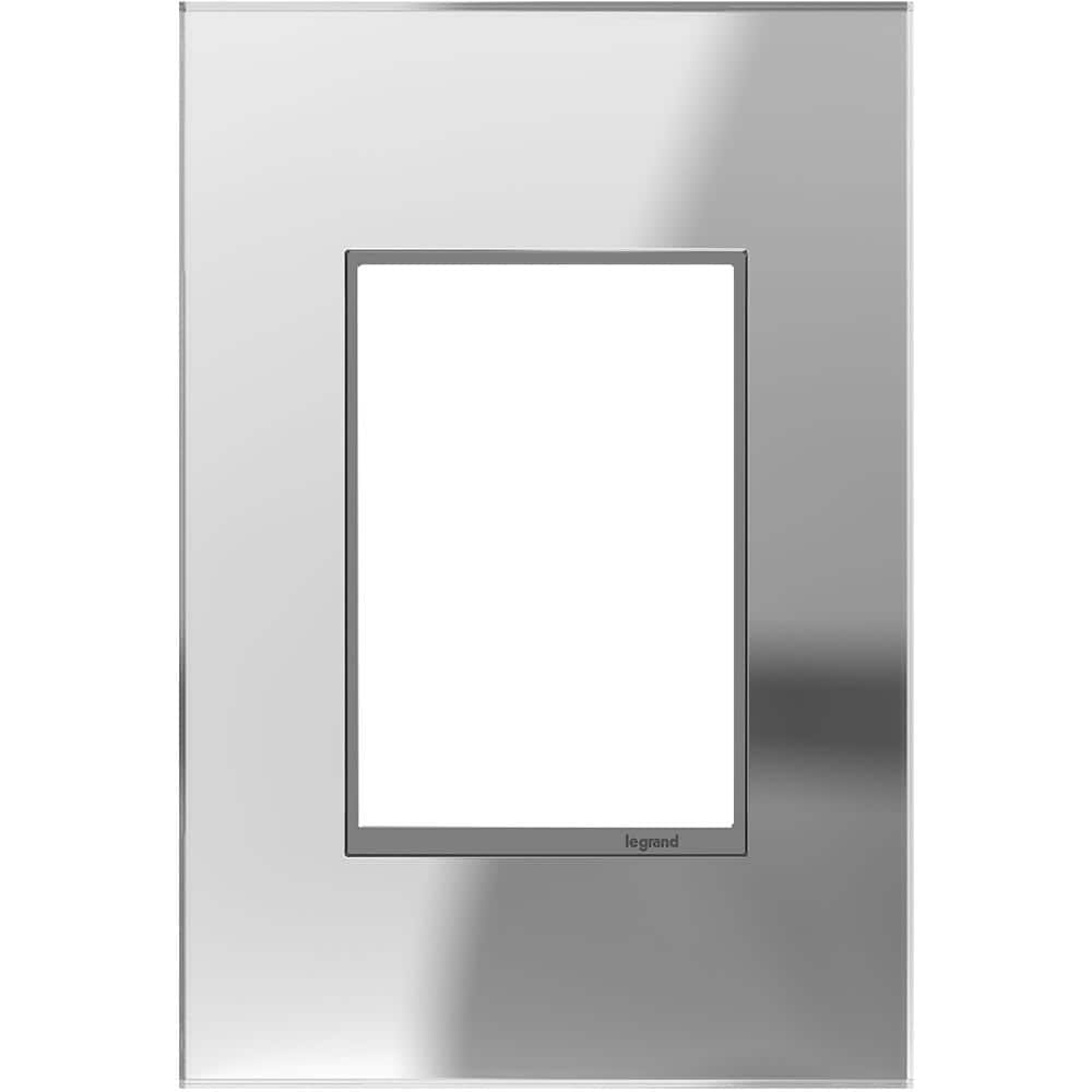 adorne 1 Gang Plus Decorator/Rocker Wall Plate, Mirror (1-Pack) price history on PriceWatchPro