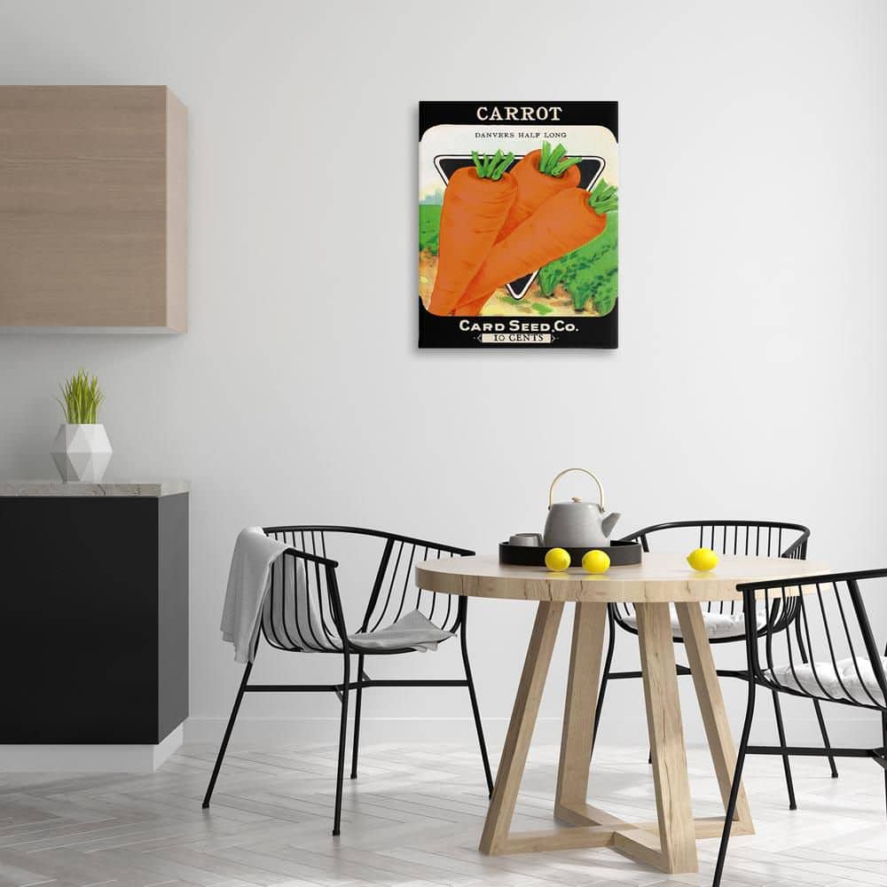 Vintage Garden Carrots by Lil' Rue Unframed Food Graphic Art Print 30 in. x 24 in. price history on PriceWatchPro