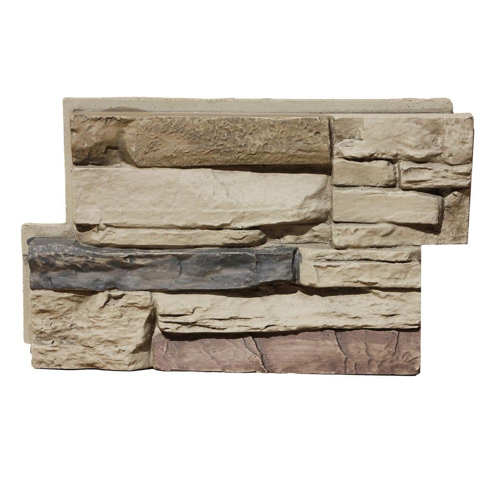 TRITAN BP Stick-A-Stone 13.8 in. W x 8.5 in. L Nature Spirit Faux