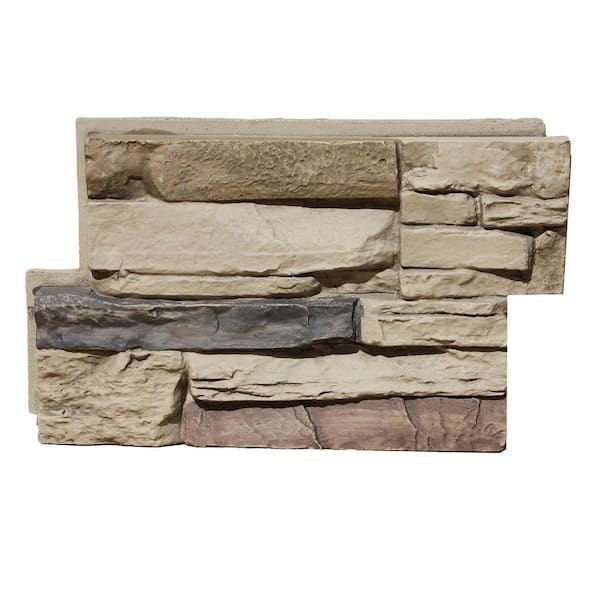 TRITAN BP Stick-A-Stone 13.8 in. W x 8.5 in. L Nature Spirit Faux