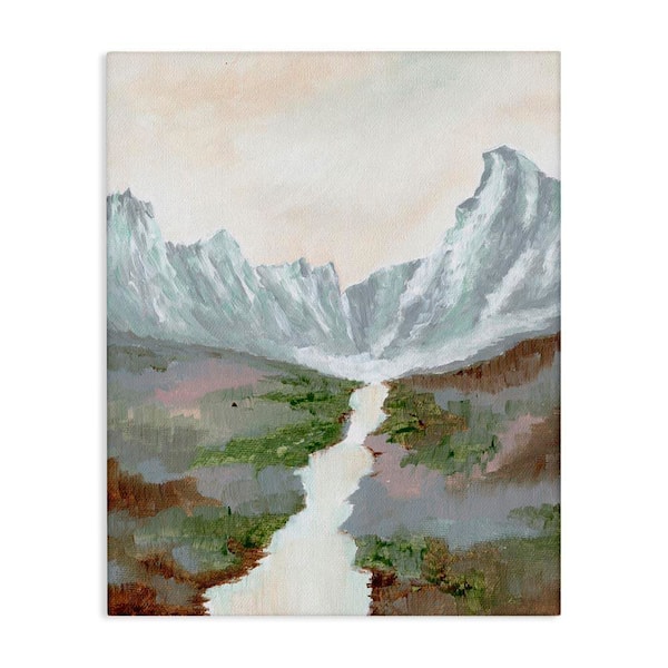 Stupell Industries Scenic Valley River by Nikita Jariwala Unframed Nature Graphic Art Print 20 in. x 16 in.