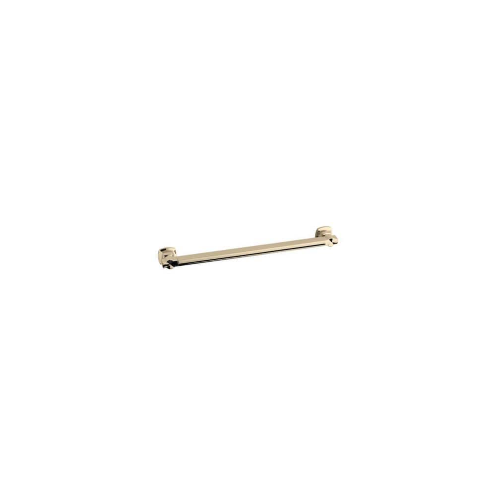 KOHLER Margaux 1-Piece Bath Accessory Set with 24 in. Grab Bar in Vibrant French Gold K-11883-AF ...