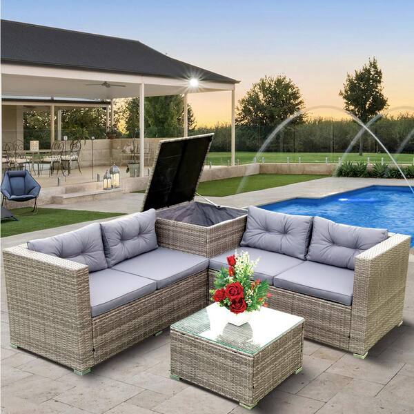 outdoor sectional with storage