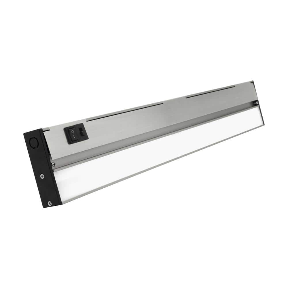 NICOR NUC-5 Series 21.5 in. Nickel Selectable LED Under Cabinet Light