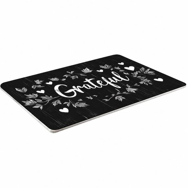 28.5 in x 20.5 in Rubber Blessing Text Stove Top Cover with Non-Slip Backing and Scratch Protection