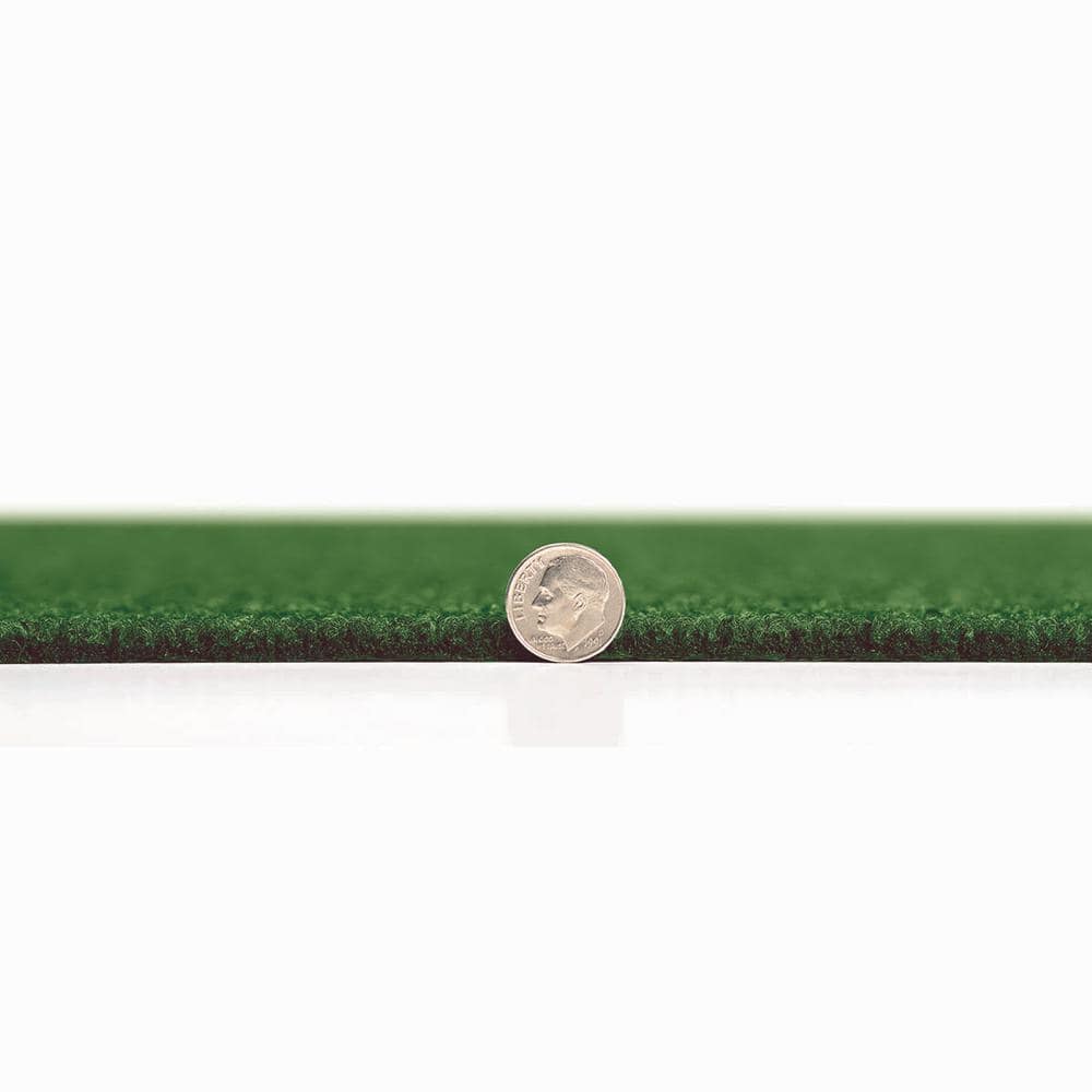 Heather Green 18" x 18" Peel and Stick Carpet Tiles