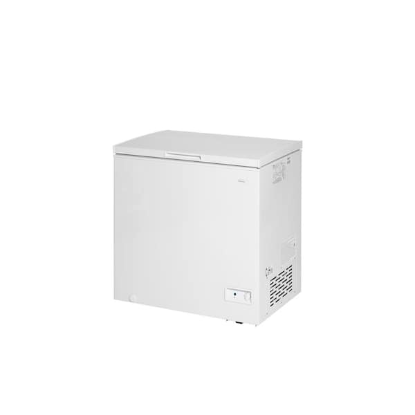 34.65 in. 7.0 cu. ft. Manual Defrost Square Model Chest Freezer DOE Garage Ready in White