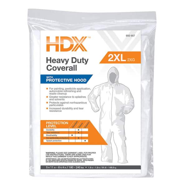 XXL Heavy Duty Painters Coverall with Hood