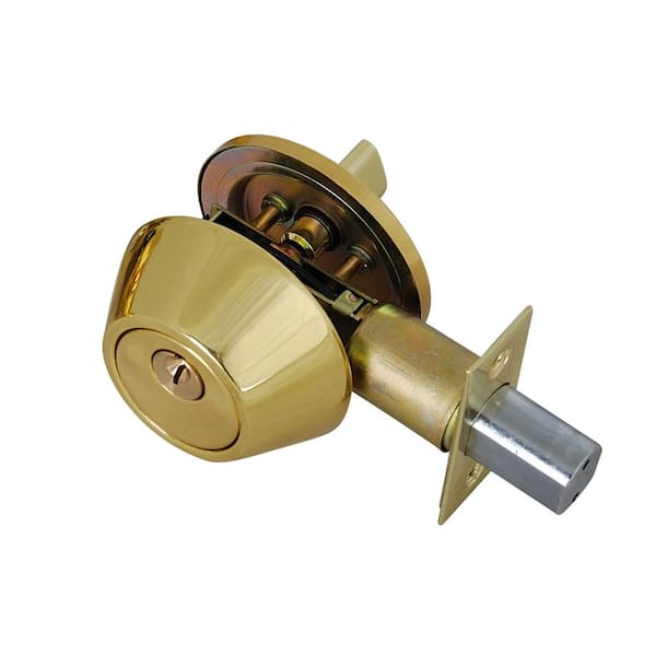 LC Lictop Round Flush Door Lock – Invisible Stainless Steel Deadbolt With Brass Core (Black)