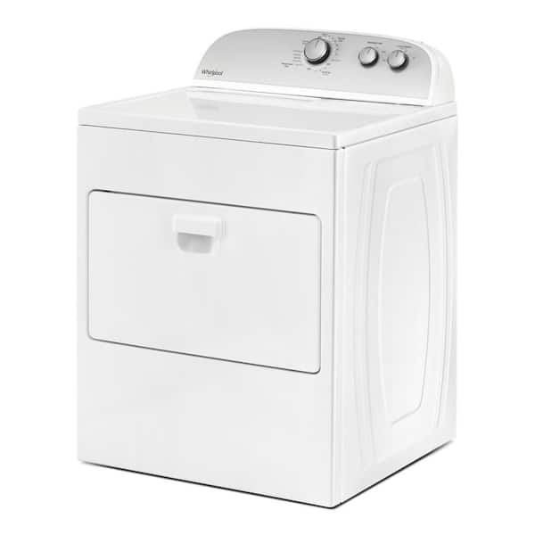 7.0 cu. ft. 240-Volt White Electric vented Dryer with AUTODRY Drying System