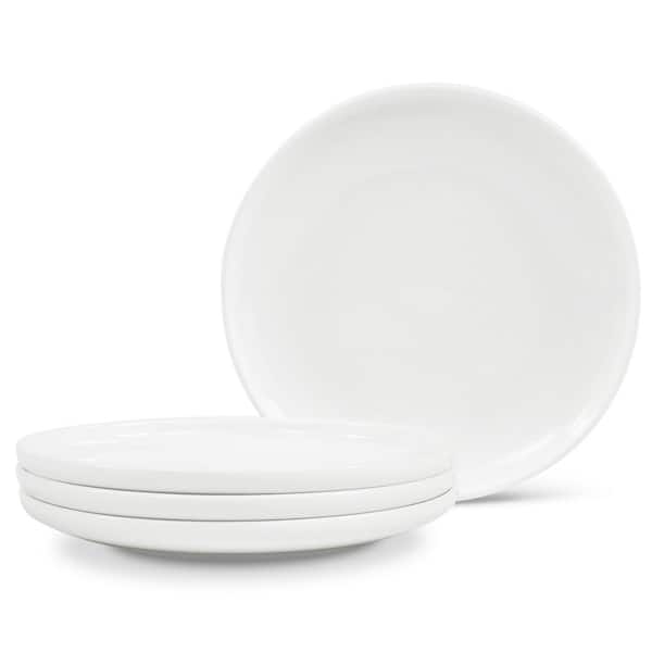Noritake Marc Newson 8.25 in. (White) Bone China Salad Plates, (Set of 4)