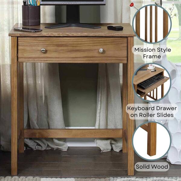 Desk with sliding tray sales