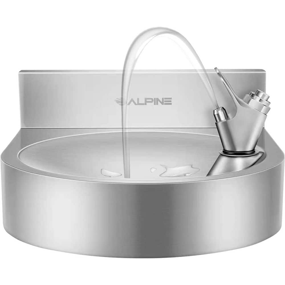 Indoor Outdoor Commercial Wall Mount Push Button ADA Compliant Stainless Steel Drinking Fountain price history on PriceWatchPro