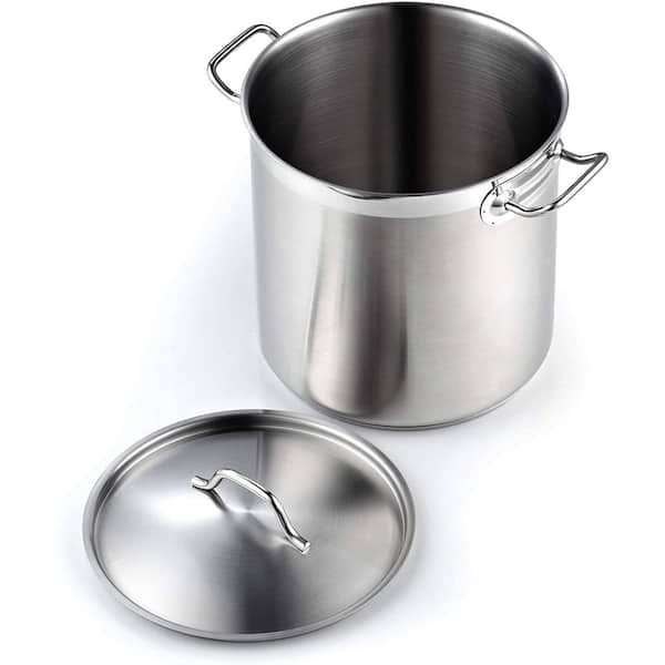 Cooks Standard 6-Quart Stainless Steel Stockpot with Lid