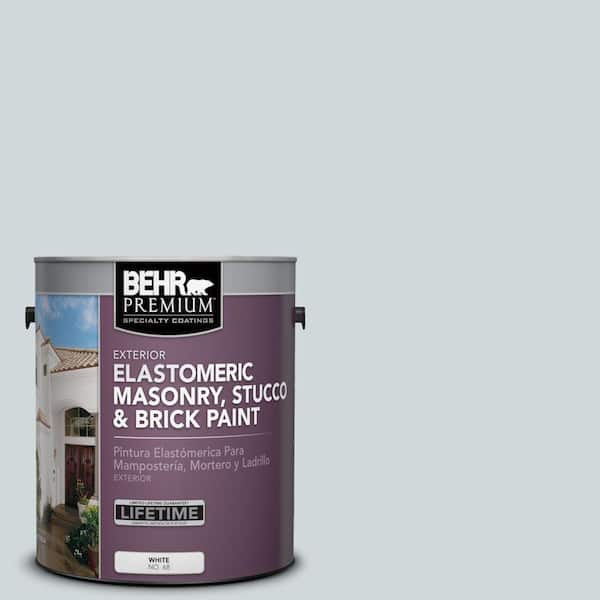 BEHR PREMIUM 1 gal. #MS-65 Winter Days Elastomeric Masonry, Stucco and Brick Exterior Paint