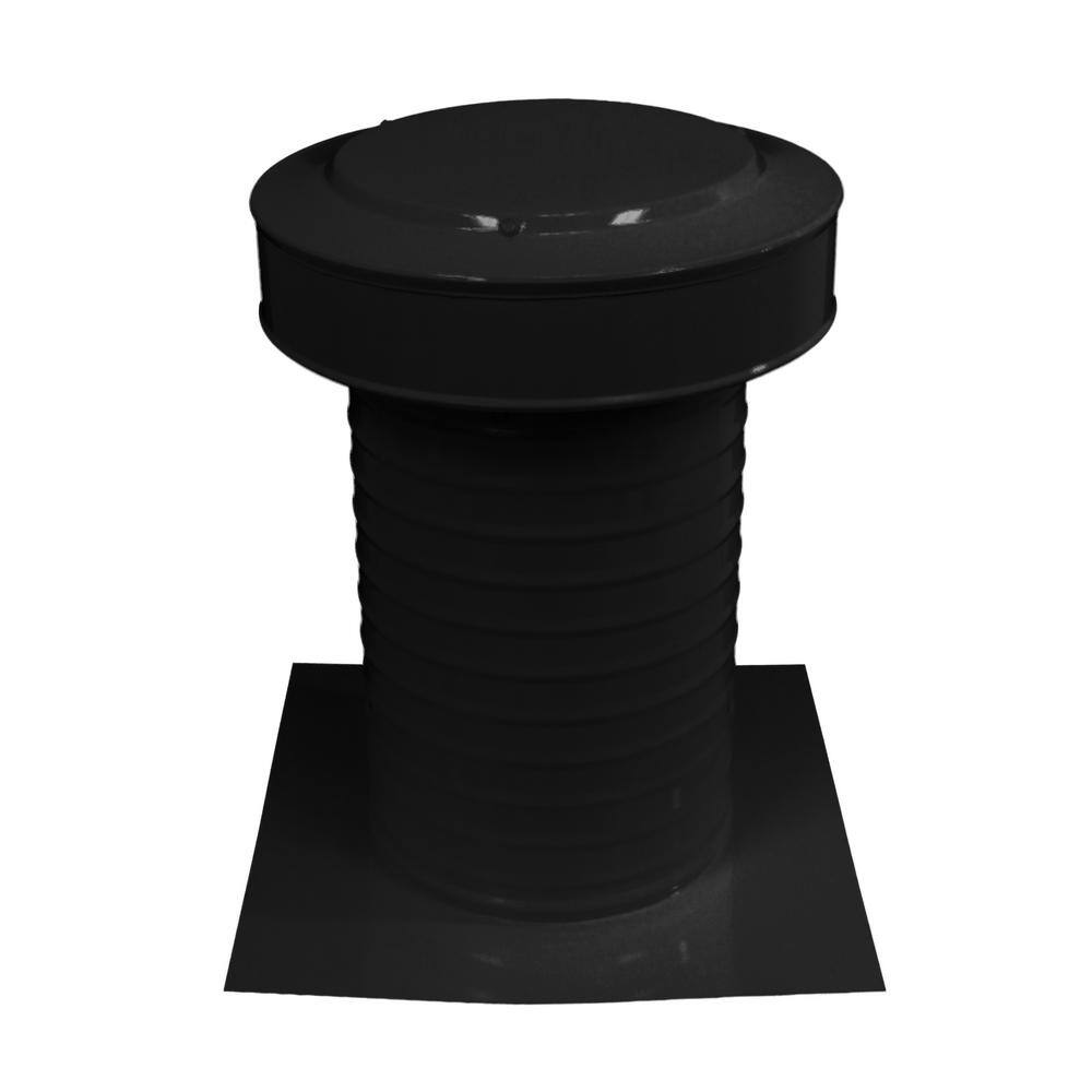 8 in. Dia Keepa Vent an Aluminum Static Roof Vent for Flat Roofs in
