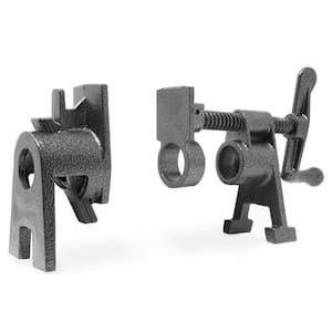Heavy-Duty 3/4 in. Cast Iron Pipe Clamp Vise for Woodworking