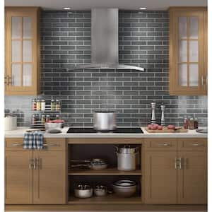 Profile 36 in. 420 CFM Ducted Wall Mount Range Hood with Light in Stainless Steel