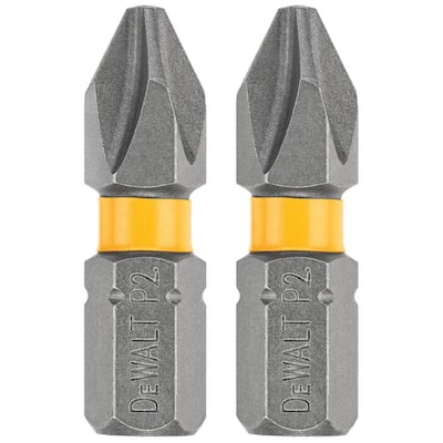 DEWALT MAXFIT 1 in. #2 Philips Bit (2-Piece)