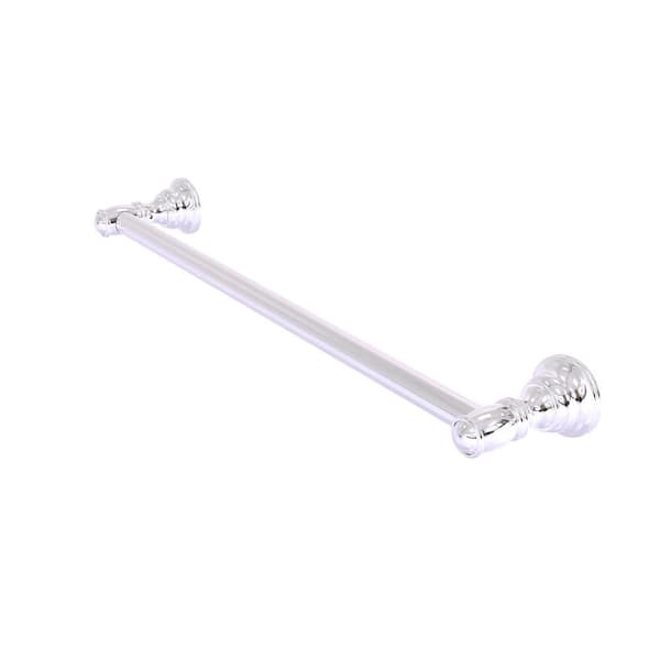 Allied Brass Carolina Collection 24 in. Wall Mounted Towel Bar in Polished Chrome