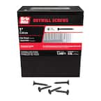 Grip-Rite #6 X 2 Inch Fine Thread Drywall Screws – Phillips Bugle Head, Phosphate Coated, 1lb Box For Steel Studs