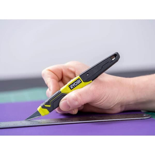 Blue Exacto Knife Set 10 Blade For Paper Craft Pen Hobby Cutter Razor Knife  USA