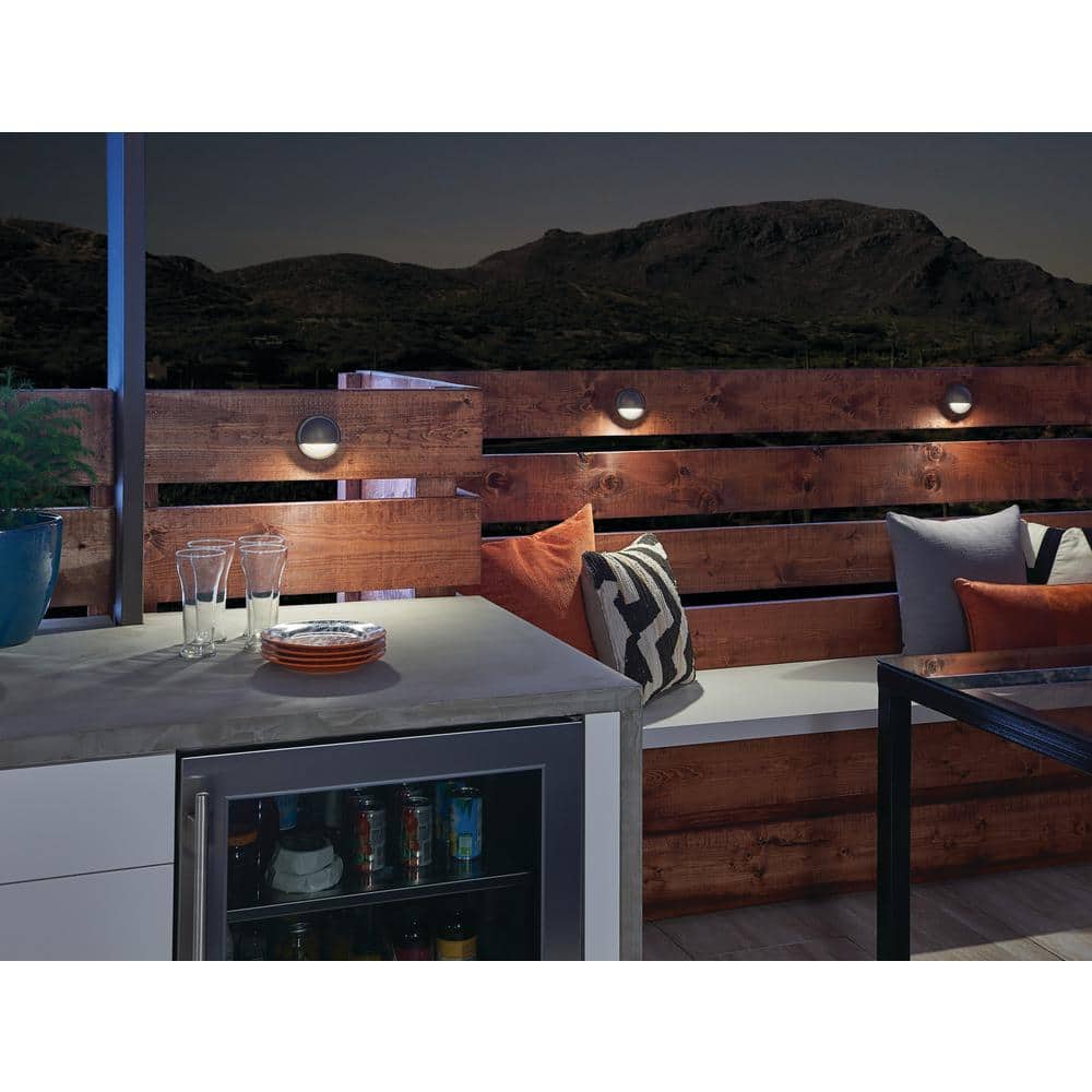Centennial Brass Low Voltage Deck Light with Antique Finish