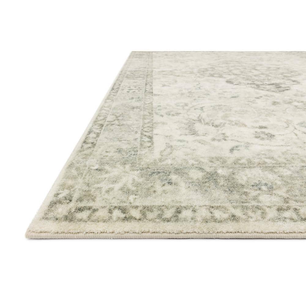Ivory Oriental Elegance Synthetic Area Rug, 39" x 63"