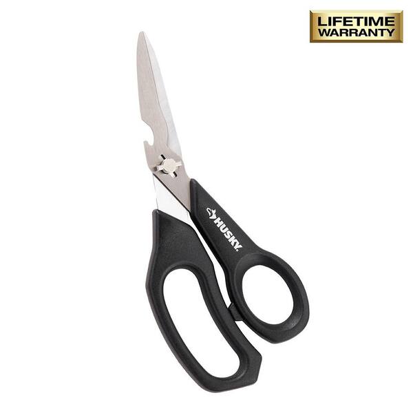 Husky 8 in. Multipurpose Garden Pruning Scissors Husky9 The Home Depot