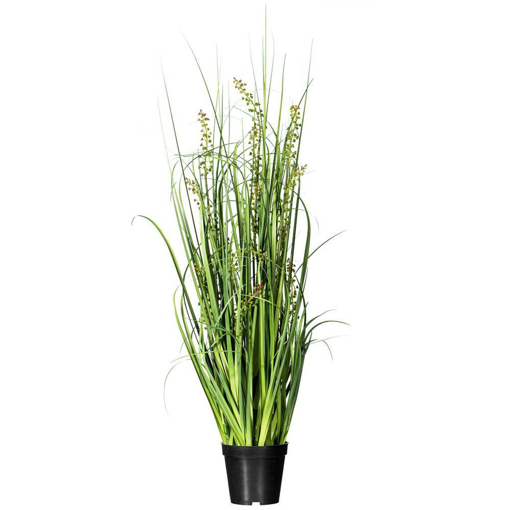 36 in. Artificial Green Sheep ft. Artificials Everyday Grass in Pot