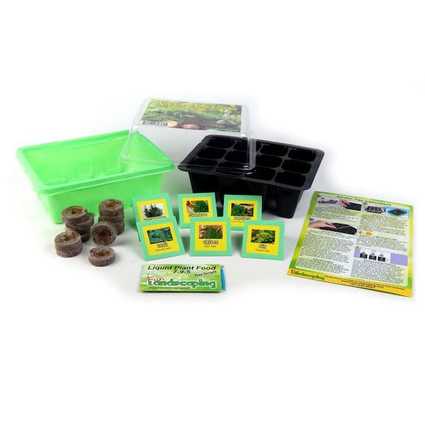 Kitchen Herb Garden Seed Starter Kit