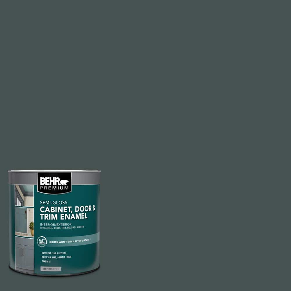 BEHR PREMIUM 12 oz. #MQ6-44 Black Evergreen Interior Chalk Decorative Spray  Paint Aerosol 75644 - The Home Depot