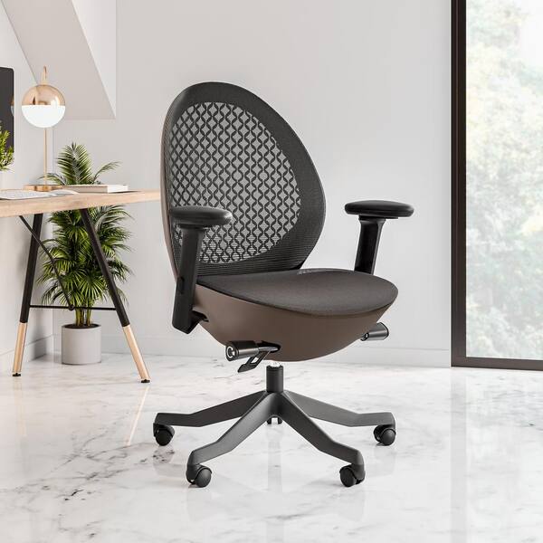 TECHNI MOBILI Deco LUX Taupe Executive Office Chair