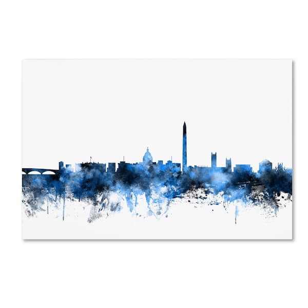 Trademark Fine Art Washington DC Skyline III by Michael Tompsett