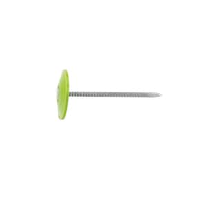2 in. Electro Galvanized Ring Shank Nail with Plastic Cap (100-Count)