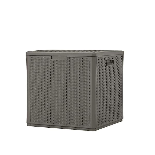 60 Gal. Gray Resin Deck Box