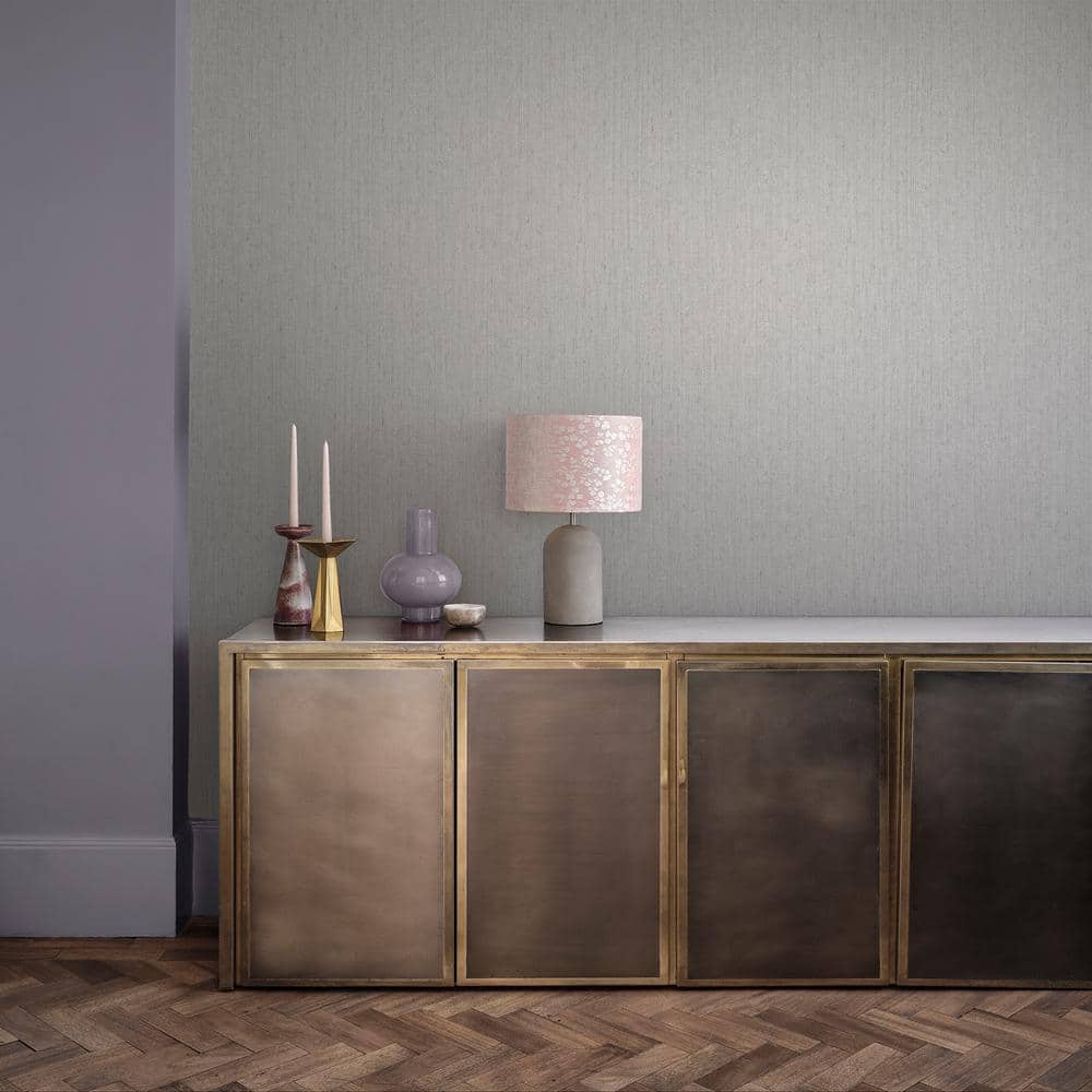 Tisbury Pewter Grey Removable Wallpaper Roll