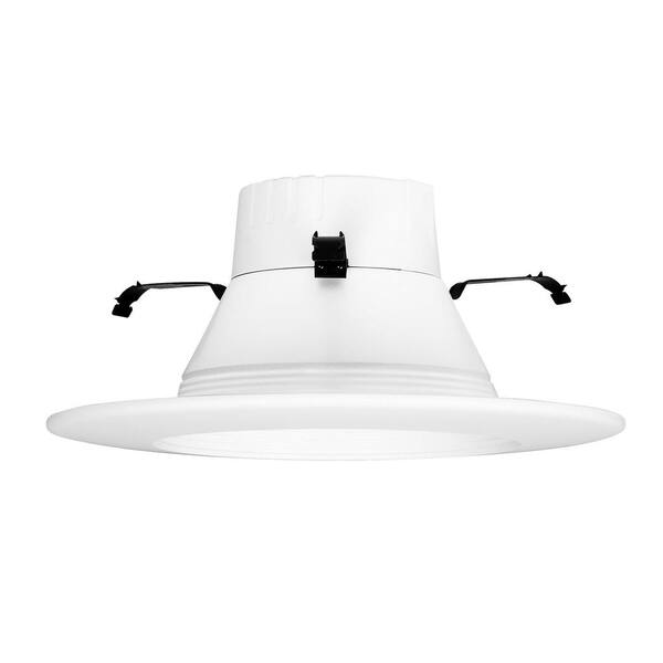 5" & 6" White Integrated LED Recessed Ceiling Light Fixture Retrofit Downlight 