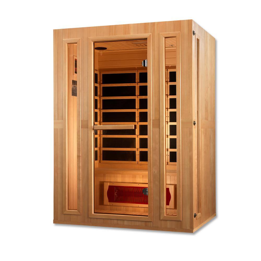 Maxxus 3-Person Natural Canadian Hemlock Infrared Sauna