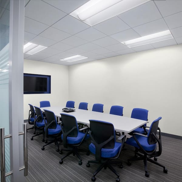 1 gal. #PPU24-14 White Moderne Dead Flat Interior Paint