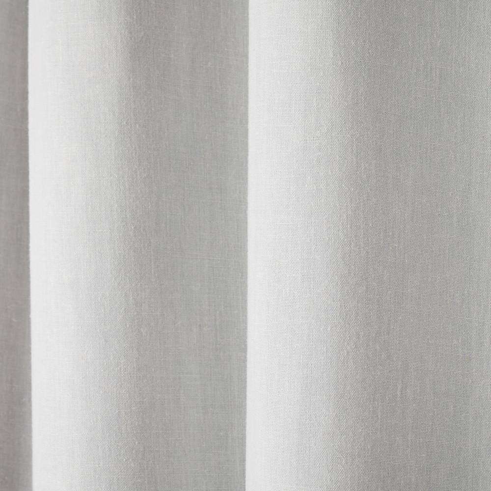 Ivory Linen Texture Blackout Grommet Window Panels, 50" x 84"