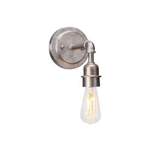 Greenville 1-Light Aged Silver Wall Sconce