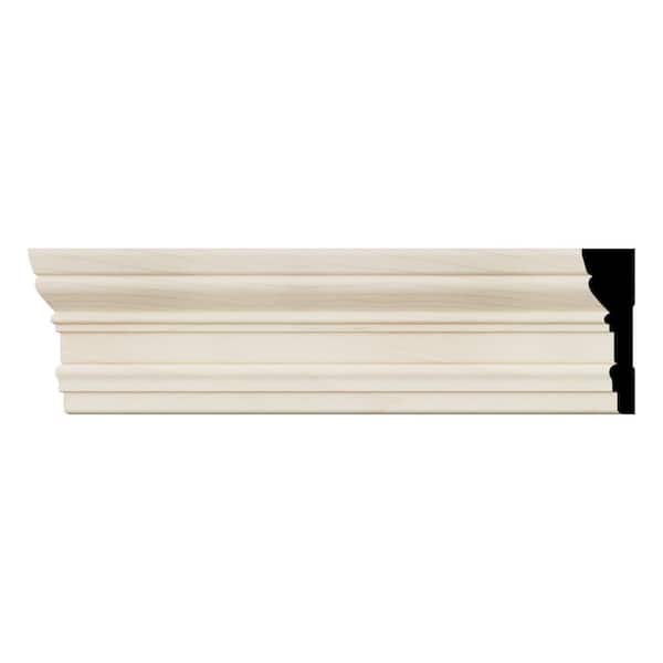 WM318 0.88 in. D x 3.25 in. W x 96 in. L Wood (Maple) Colonial Casing Moulding