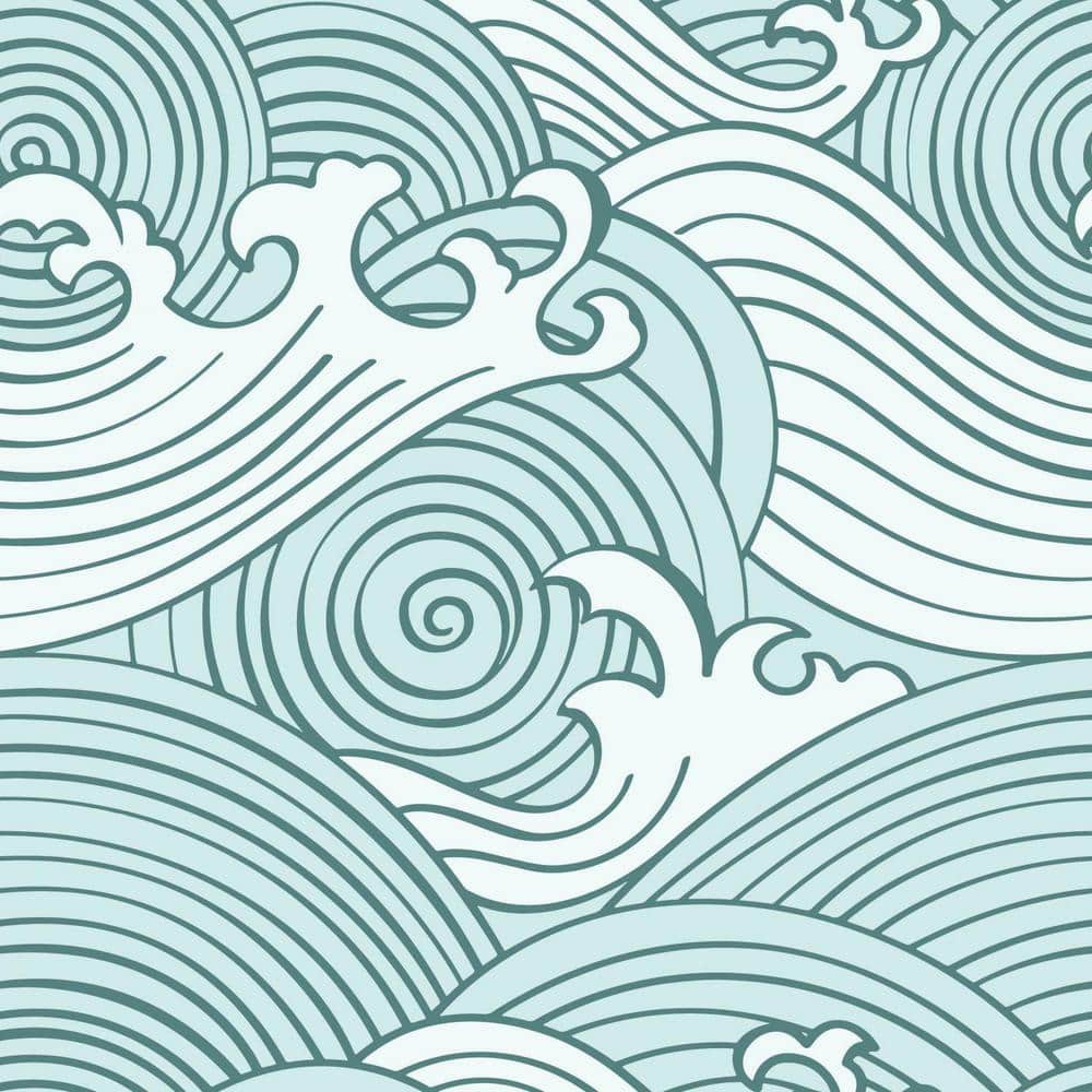 Japanese Wave Wallpaper Background Free Stock Photo - Public Domain Pictures
