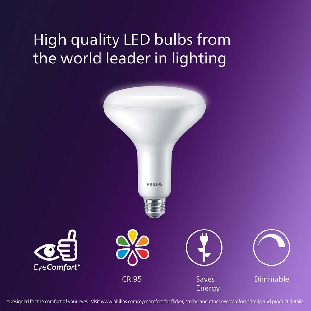 Philips 65W Daylight Dimmable LED Flood Light Bulb