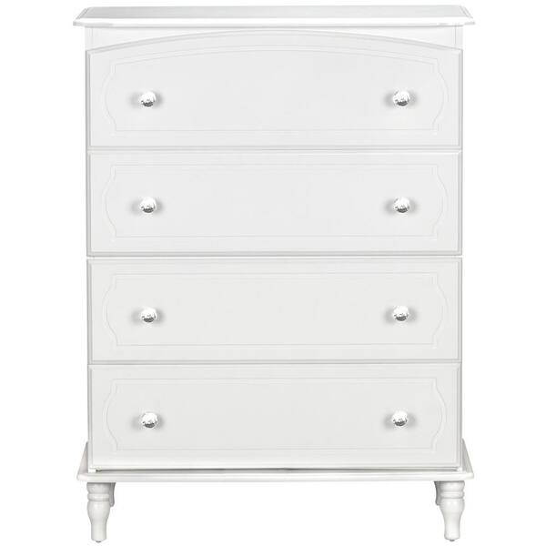 Little Seeds Rowan Valley Laren 4-Drawer White Dresser (41.75 in. x 31.5 in. x 19.25 in.)