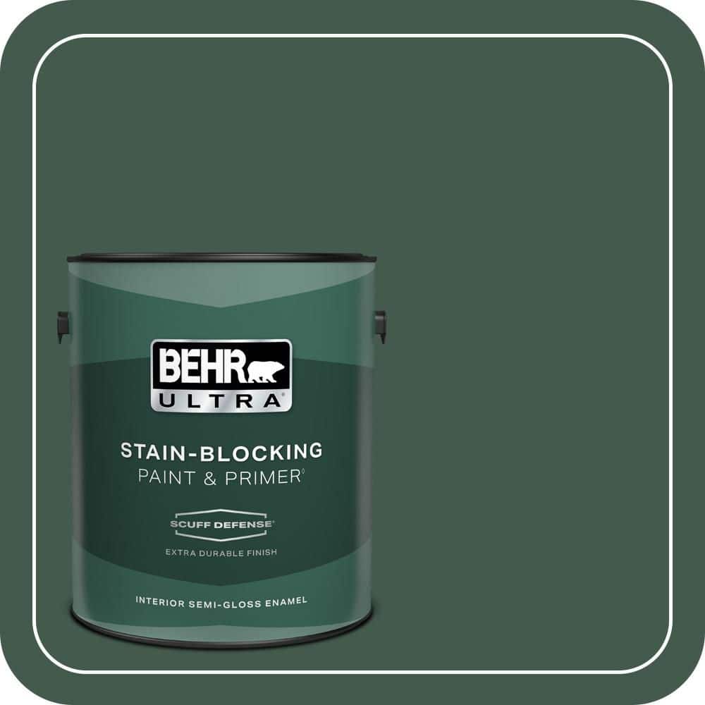 1 gal. #QE-40 Alpine Extra Durable Semi-Gloss Enamel Interior Paint & Primer price history on PriceWatchPro