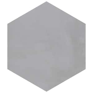 Industrial Hex White 8-1/2 in. x 9-7/8 in. Porcelain Floor and Wall Tile (4.05 sq. ft./Case)
