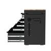 Husky Tool Storage 46 in. W x 18 in. D 9-Drawer Mobile Workbench Cabinet in Gloss Black H46X18MWC9BLK