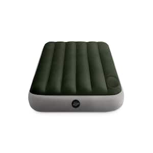 Dura-Beam Standard Series Downy Airbed with Built-In Foot Pump, Twin Size